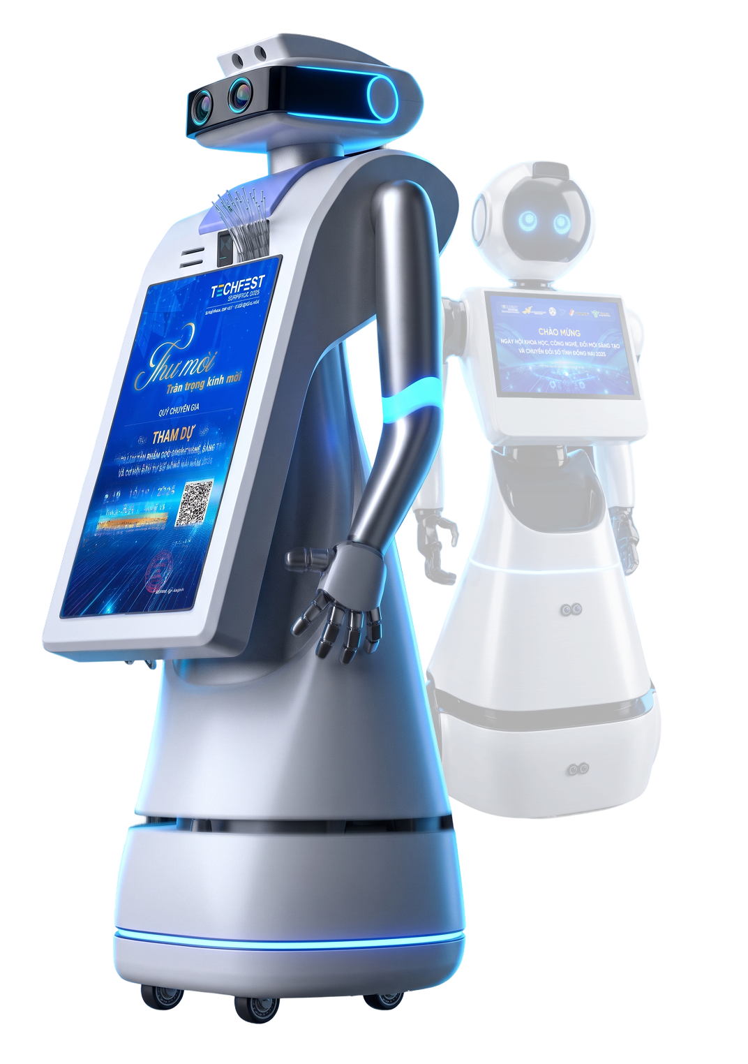 Robot AI Vecopin trong không gian công nghệ